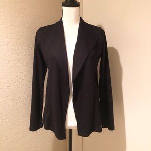 Style & Co Black Cotton Blazer